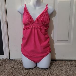 NEW Pink Isabel Maternity Bathing Suit~Small~Beach~Cruise~Vacation